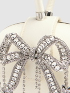 SELF-PORTRAIT Bow Satin Clutch