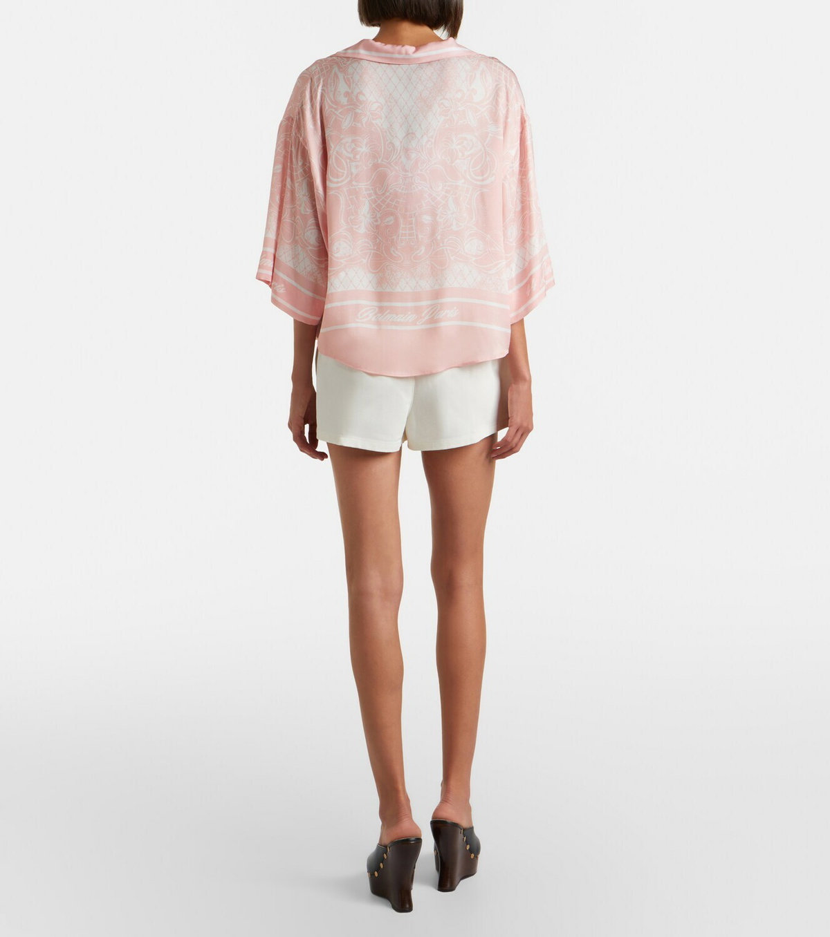 Balmain Denim cargo shorts