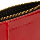Comme des Garçons Wallet SA8100RH Reversed Hem Wallet in Red 