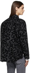 Dolce & Gabbana Black Denim DNA Shirt