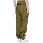 Y/Project Green Nylon Drawstring Lounge Pants