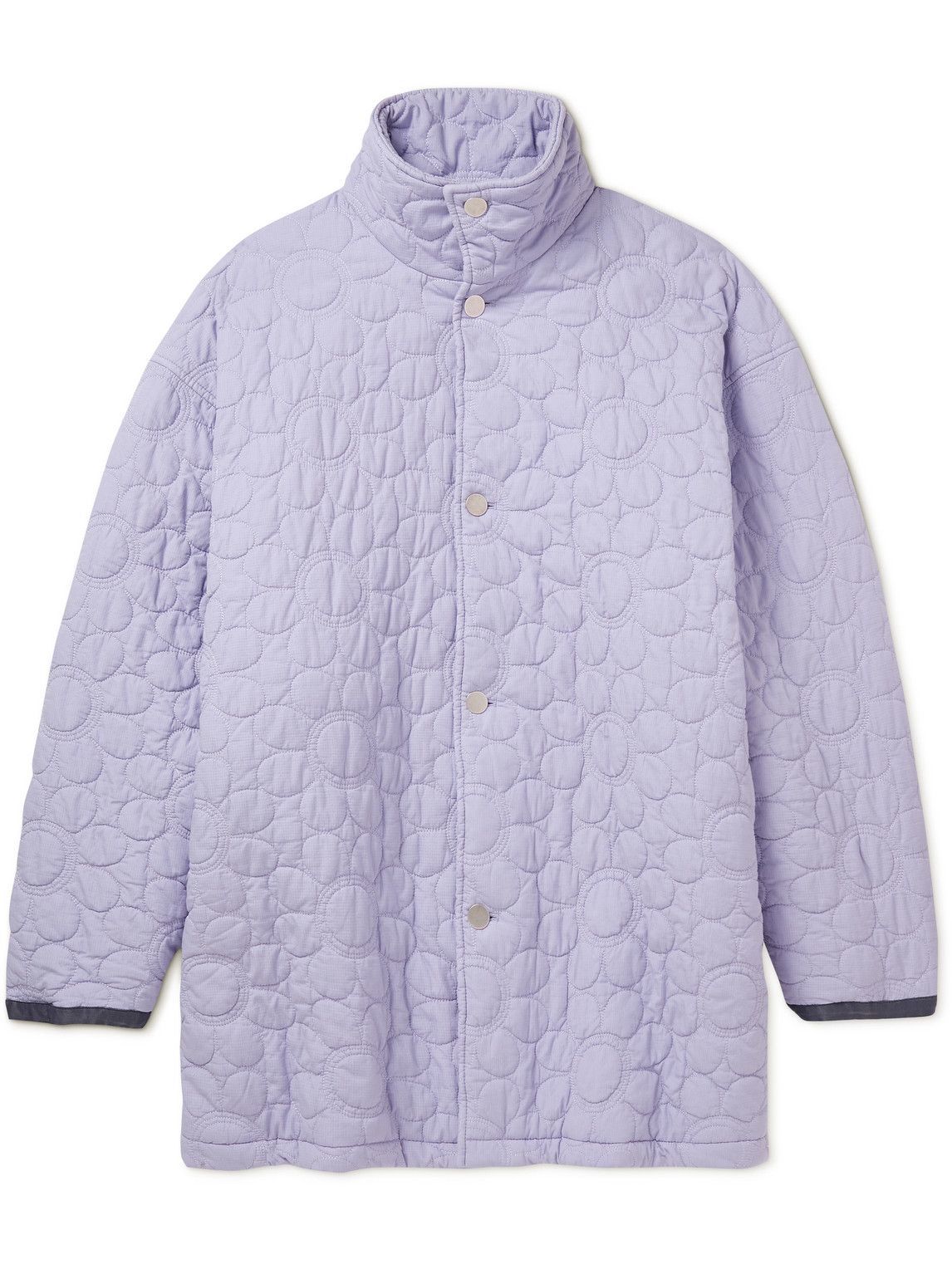 Acne Studios - Quilted Padded Cotton Jacket - Purple Acne Studios