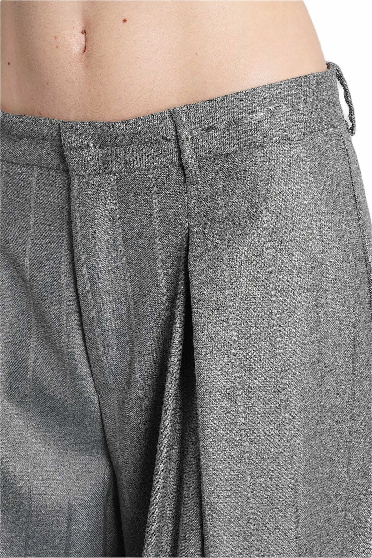 The Andamane Tara Pants In Grey Polyester