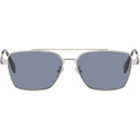 Fendi Silver 'Fendi Sky' Sunglasses
