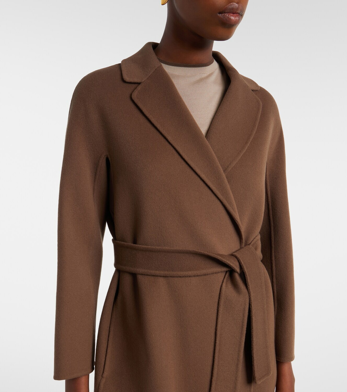 'S Max Mara Wool wrap coat