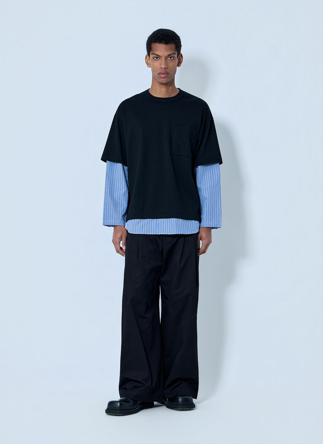 Comme des Garçons Homme Layered Crewneck T-Shirt
