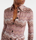 Missoni Zigzag shirt dress