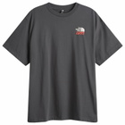 The North Face Men's 1966 Flora Relaxed T-Shirt in Anthracite Grey