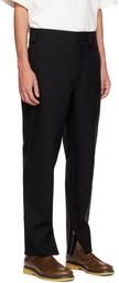 Jil Sander Black Sharp Trousers