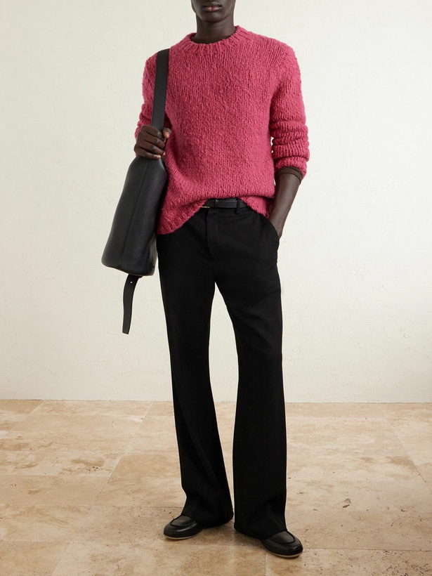 Photo: Gabriela Hearst - Lawrence Welfat Cashmere Sweater - Pink