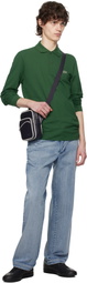 Lacoste Navy Small Angy Crossbody Bag