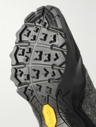 ROA - Lhakpa Rubber and Leather-Trimmed Mesh Hiking Sneakers - Black