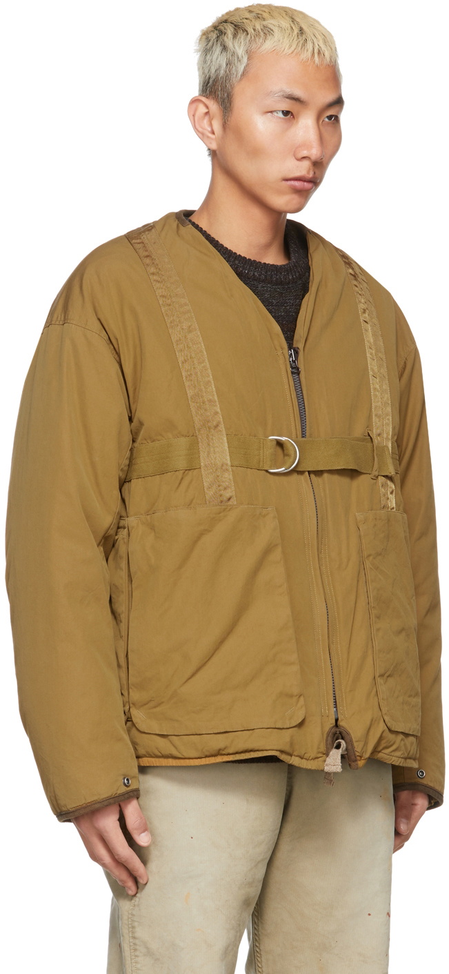 Visvim Khaki Down Harrier Rig Jacket Visvim