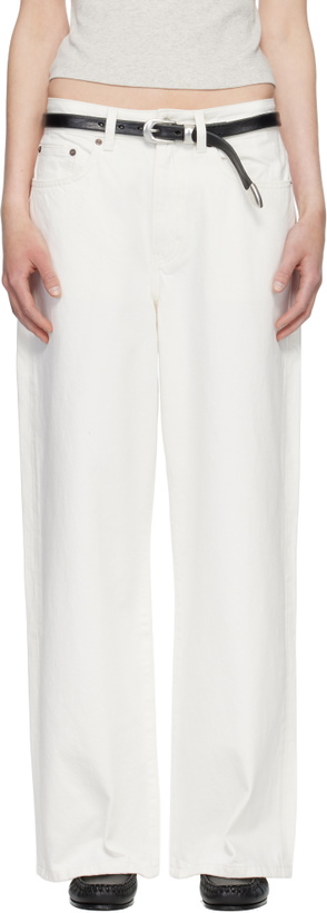 Photo: JEANERICA White Belem Jeans