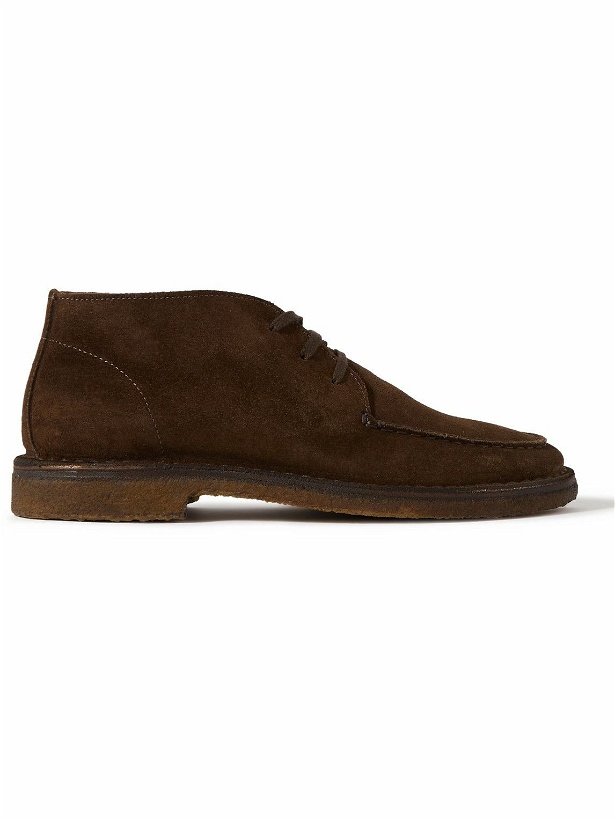 Photo: Drake's - Crosby Suede Chukka Boots - Brown