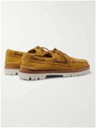 SPERRY - Authentic Original Brushed-Suede Boat Shoes - Yellow