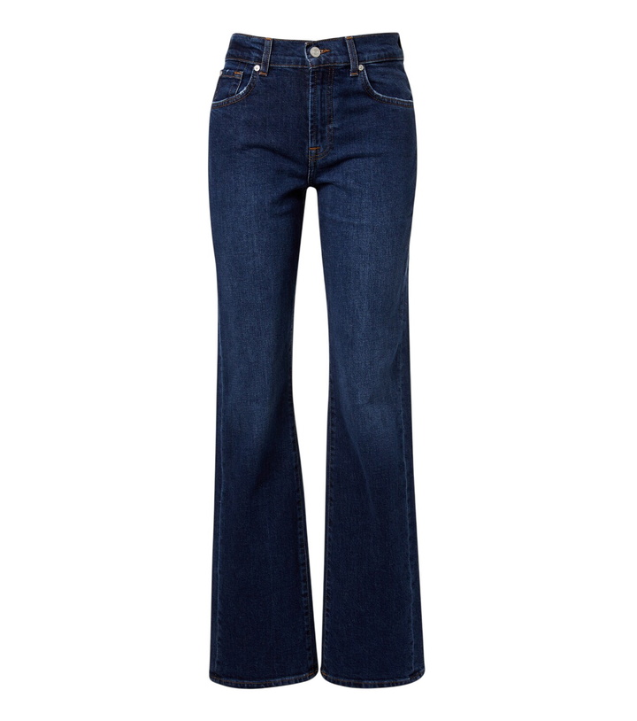Photo: 7 For All Mankind Tess straight jeans