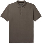 RAG & BONE - Cotton-Blend Piqué Polo Shirt - Gray