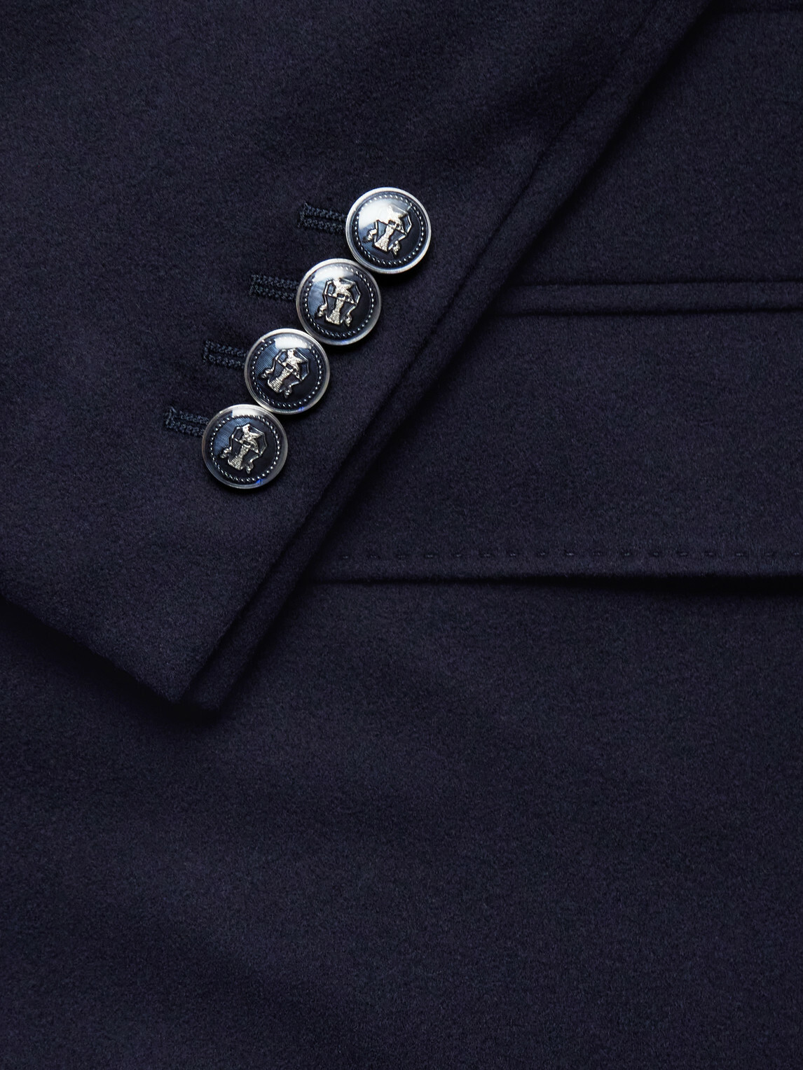 Brunello Cucinelli - Wool-Felt Suit Jacket - Blue