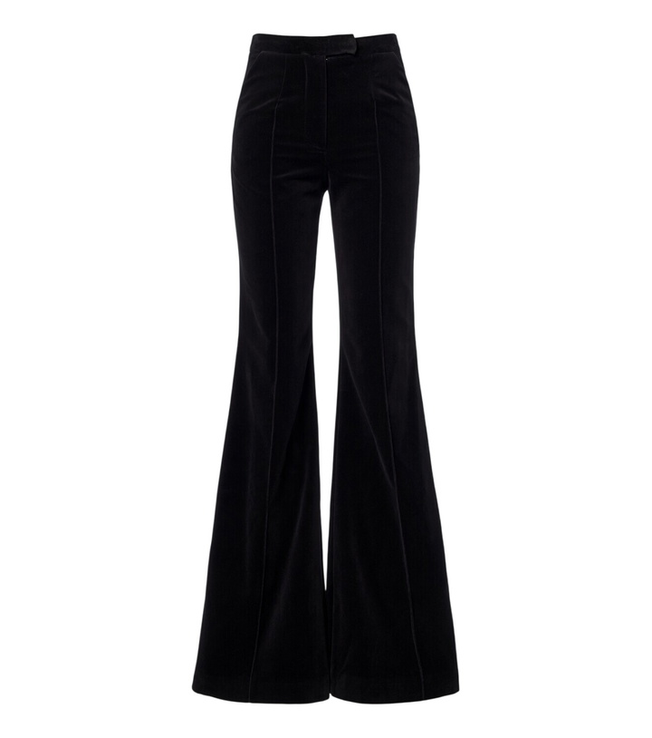 Photo: Costarellos Avice cotton velvet flared pants