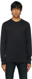 TOM FORD Black Jersey Long Sleeve T-Shirt