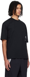 Izzue Black Embroidered T-Shirt