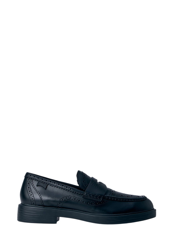 Camper Witte Leren Brogue Sneakers
