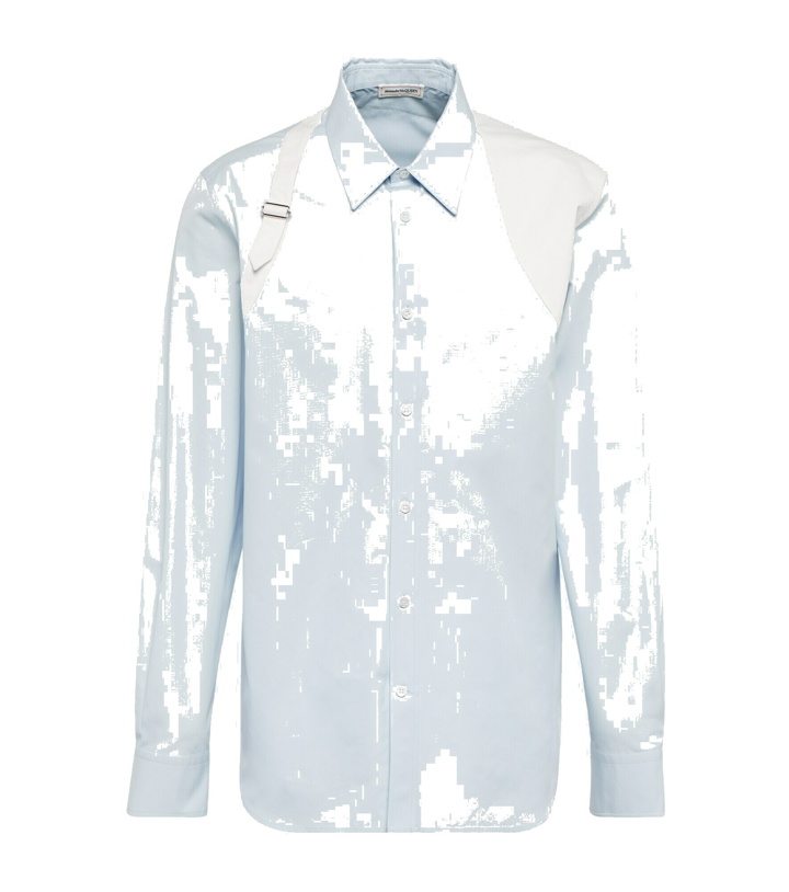 Photo: Alexander McQueen - Harness cotton shirt