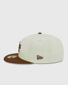 New Era Oakland Athletics City Icon 59 Fifty Fitted Cap Brown/Beige - Mens - Caps
