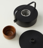 Serax Cast iron and wood tea set