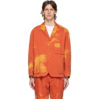 Etudes Orange Bleached Jacket