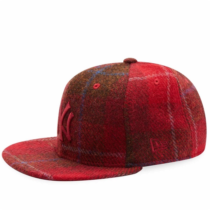 Photo: New Era Harris Tweed 59Fifty Cap in Red