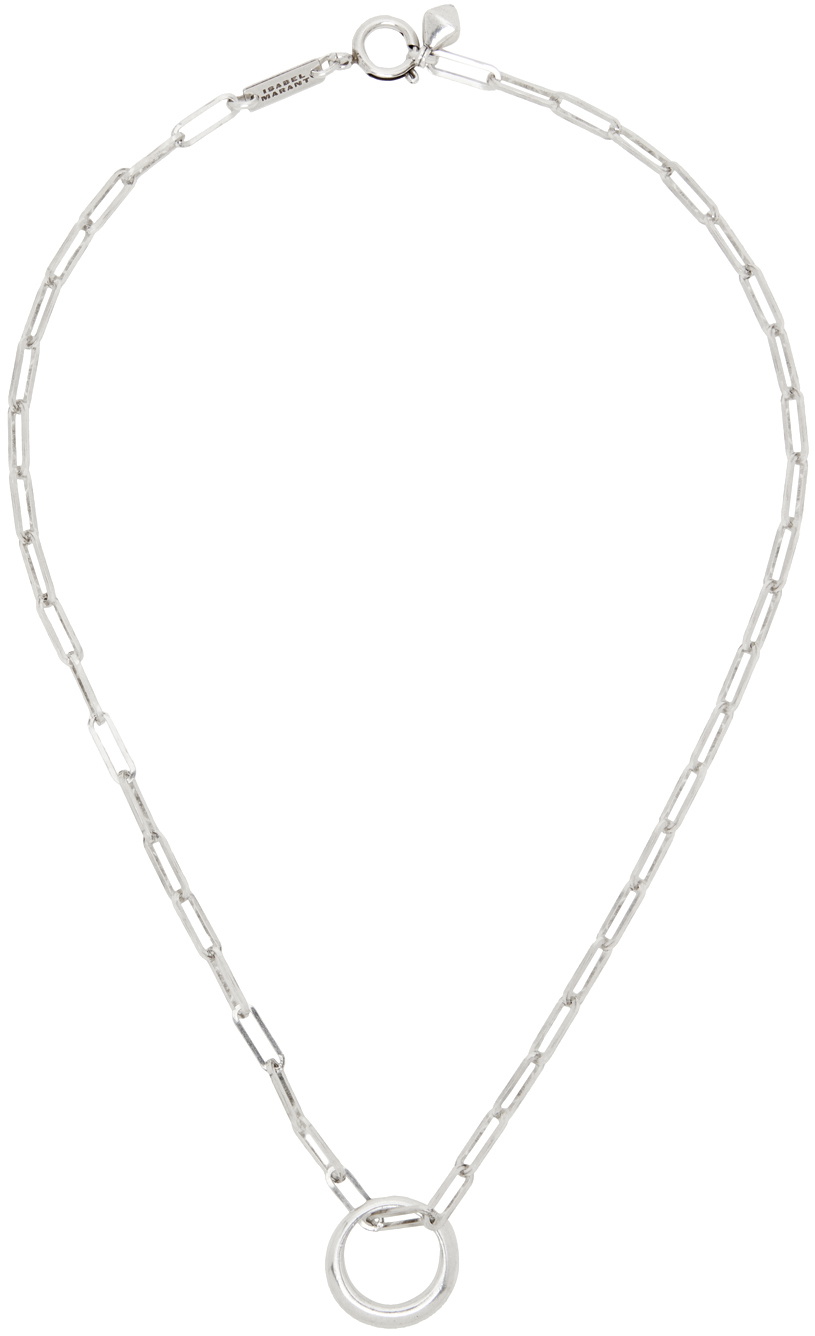 Isabel Marant Silver Ring Necklace Isabel Marant