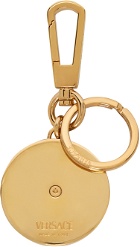 Versace Gold & Black Medusa Biggie Keychain