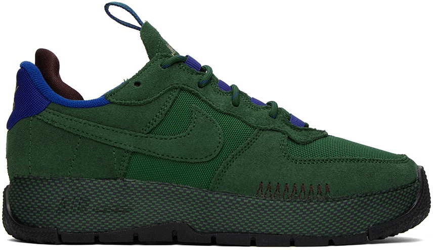 nike air force green blue