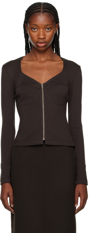Photo: Maiden Name Brown Sophie Long Sleeve T-Shirt