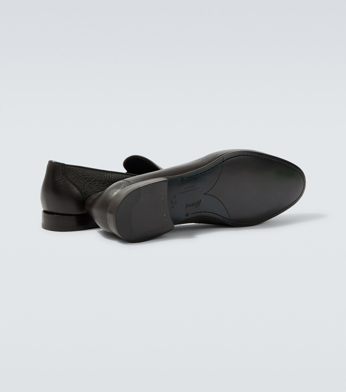 Brioni Appia leather loafers