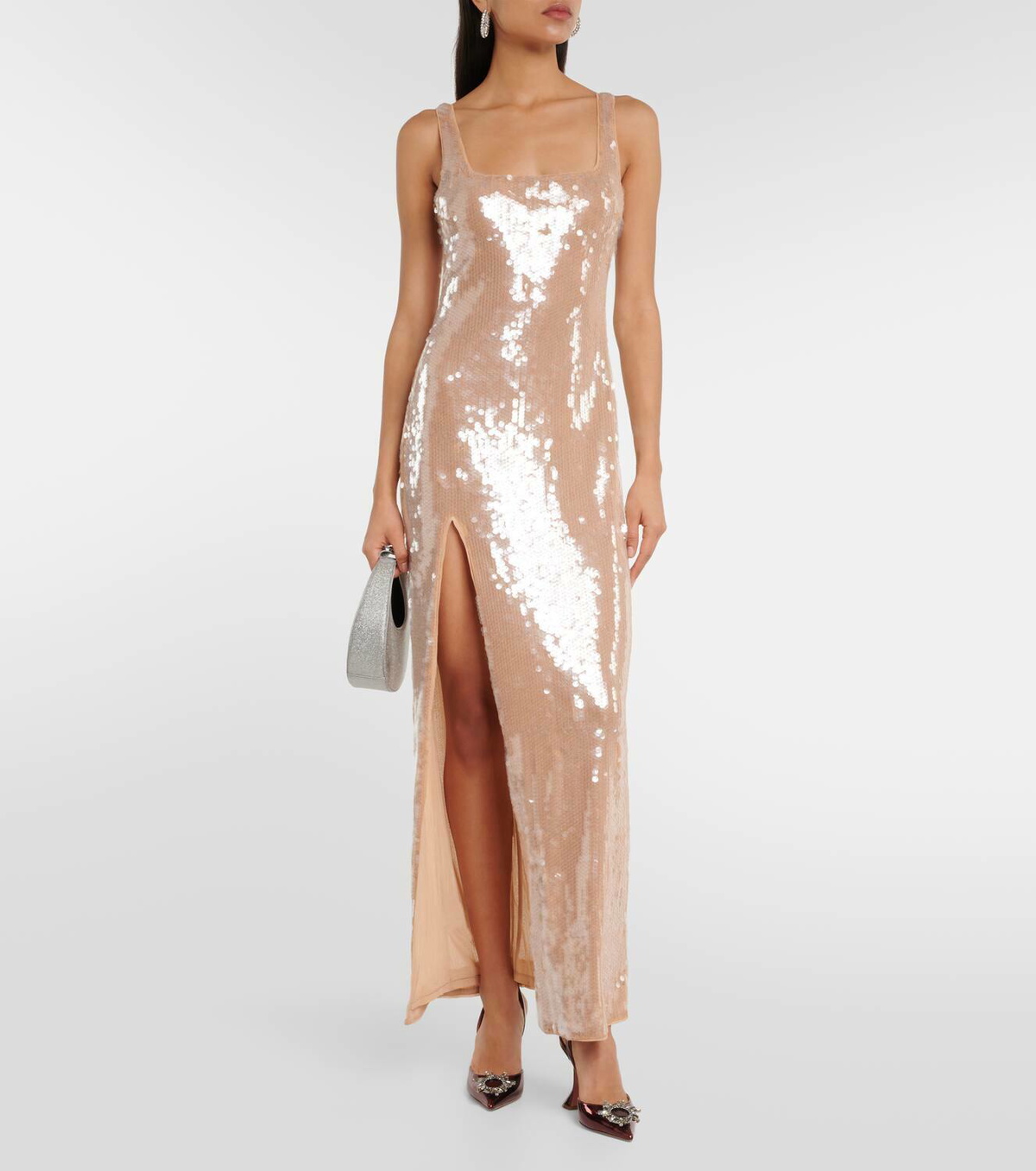 Staud Le Sable sequined maxi dress Staud