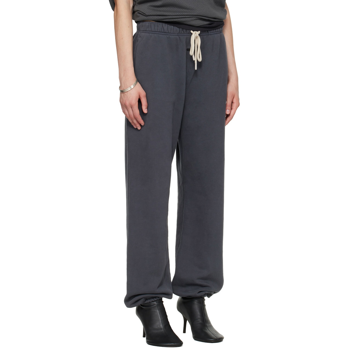 Fear of God ESSENTIALS Gray Classic Fleece Sweatpants