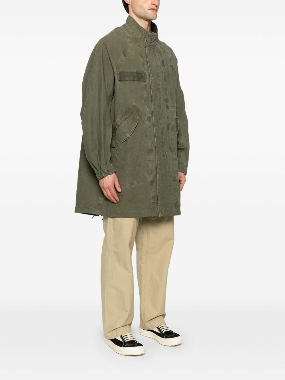 サイズ3 visvim 20AW CHAMDO コート　カーキ Visvim Green Six-Five Parka Coat Visvim