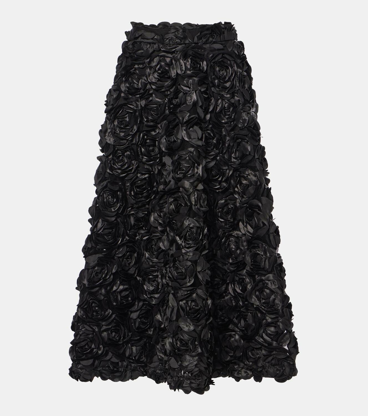 スカート Rotate Birger Christensen Floral Maxi Skirt Rotate Sun floral-appliqué high-rise maxi skirt ROTATE