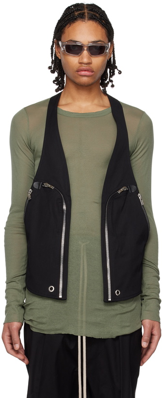 Photo: Rick Owens Black Bauhaus Vest