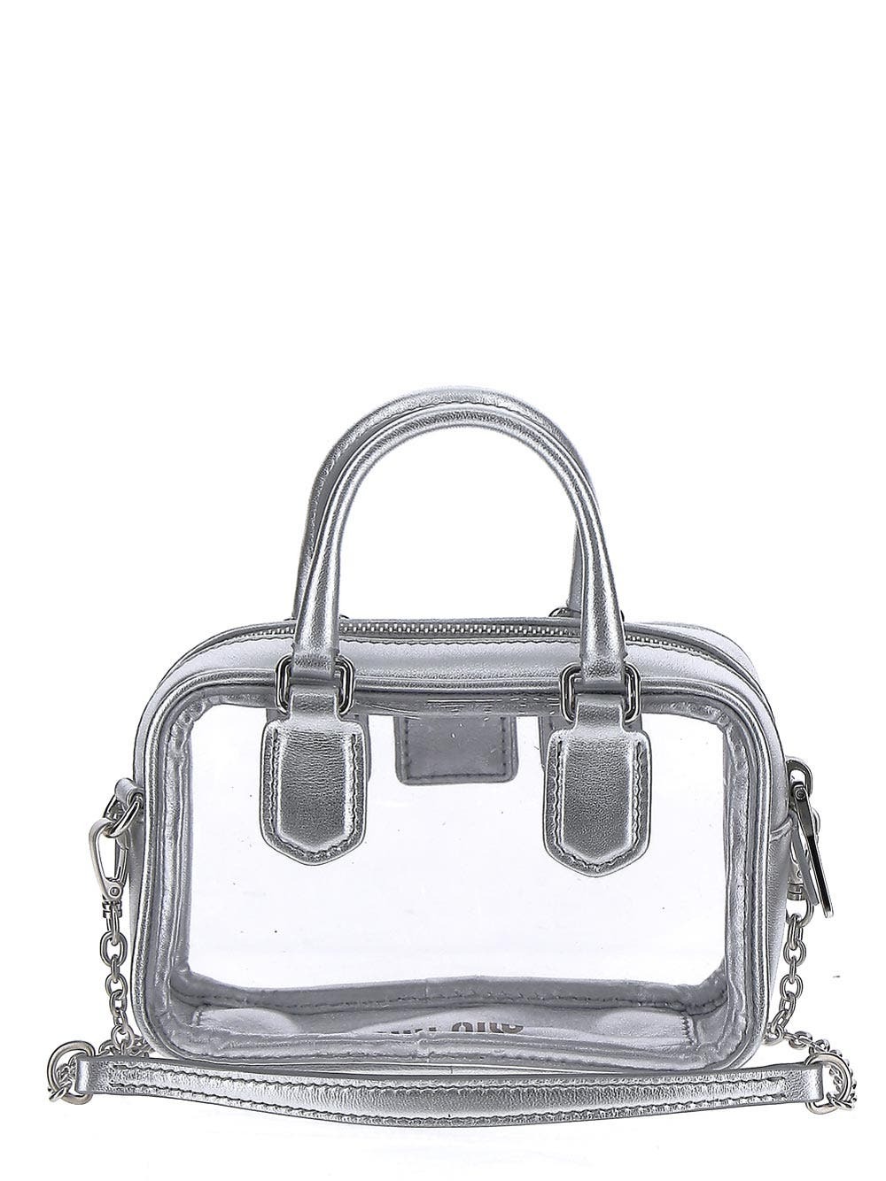 【関税・送料込み】MIU MIU TOP HANDLE BAGS Miu Miu Suede Top Handle Bag with Trick | Saks Fifth Avenue