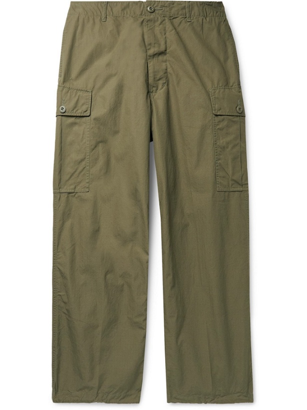 Photo: BEAMS PLUS - Cotton-Ripstop Cargo Trousers - Green - M