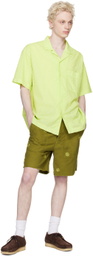 PRESIDENT's Green Patch Pocket Shirt