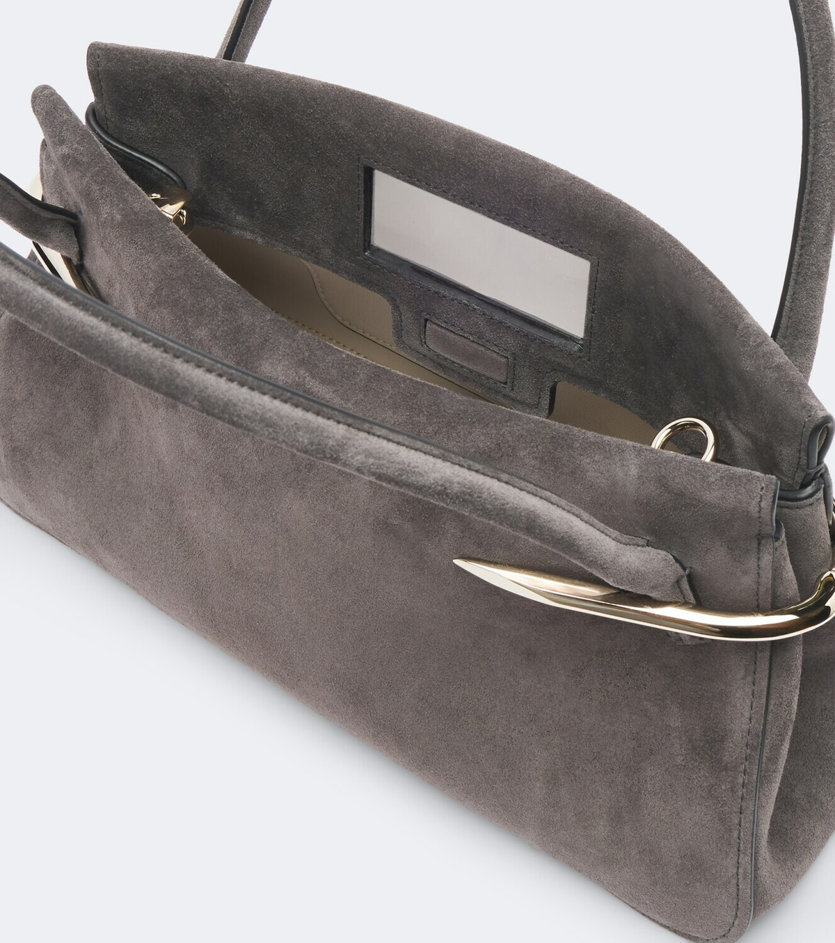 Givenchy Pinch Medium suede top-handle bag
