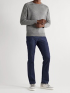 Peter Millar - Port Saddle Linen and Merino Wool-Blend Sweater - Gray