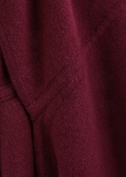 Lisa Yang Rina Hooded Cashmere Scarf - Burgundy - One Size
