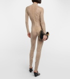 Stella McCartney - Crystal-embellished lace jumpsuit