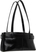OSOI Black Shoulder Brocle Mini Bag